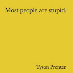 Book Title: Most People are Stupid.